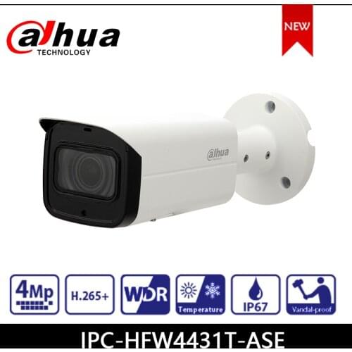 Dahua IP Camera 4MP IPC-HFW4431T-ASE Security Camera WDR IR Mini Bullet Network Camera with ePOE