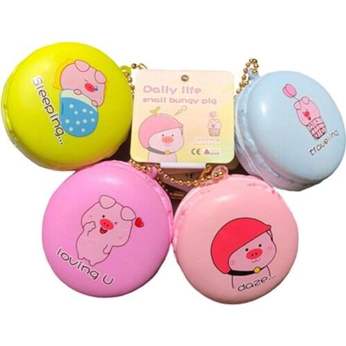 Bread Pendant Scented Charm Slow Rising Collection Stress Reliever Toys Squishy Toy Kawaii Squeeze Toys For Baby Kids Gift