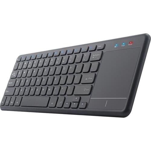 New Smart Universal 2.4G wireless keyboard with touchpad Office home wireless Bluetooth keyboard for Smart TV Andriod TV Box