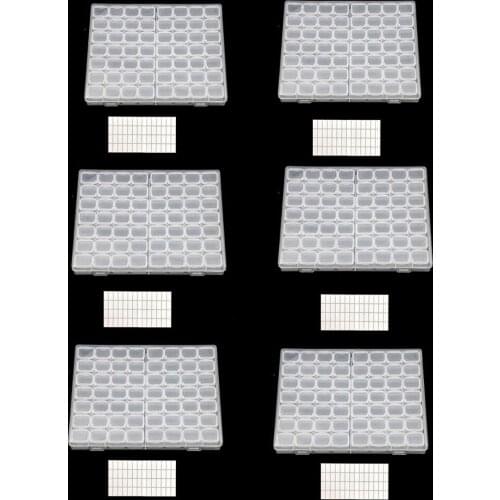 56/28Grid 5d Diamond Painting Accessories Storage Box Diamond Painting Drill Plastic Storage Box Container Case Organizer Holder