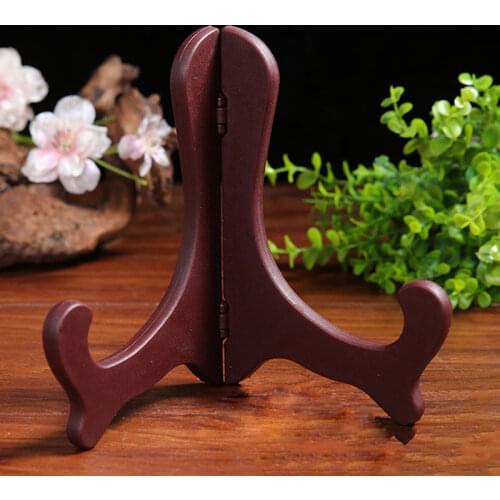 Portable Easels Plate Holders Plastic Display Dish Stand Rack Weddings Photo Picture Frame Display Stand Home Decor