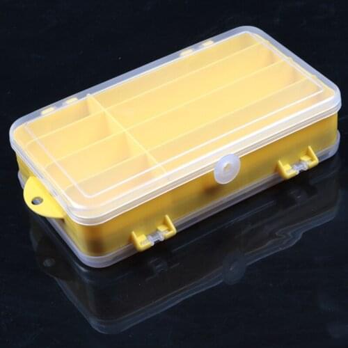 Portable Double-sided Fishing Storage Box Outdoor Lure Box Rock Organizer