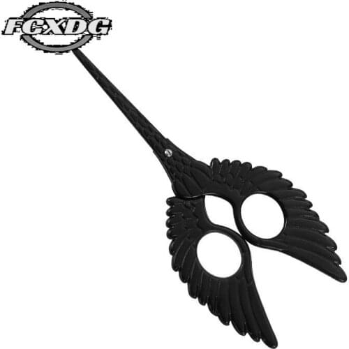 Wing Shape Stainless Steel Zig Zag Scissors for Sewing and Needlework Craft Scissors for Fabric Sewing Supplies Tailor Scissors
