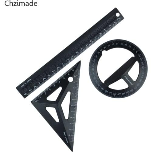 Lychee Life Three-dimensional Sleeve Easy To Hold Straight-ruled Triangular Plate Angle Sewing Tools Quilting Patchwork Ruler