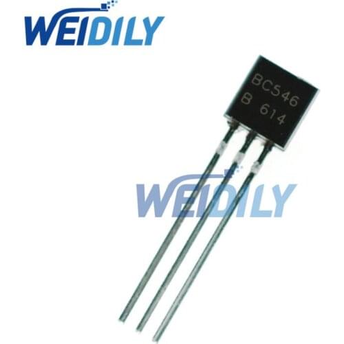100PCS/LOT BC546 TO-92 546B BC546B TO92 Triode Transistor New