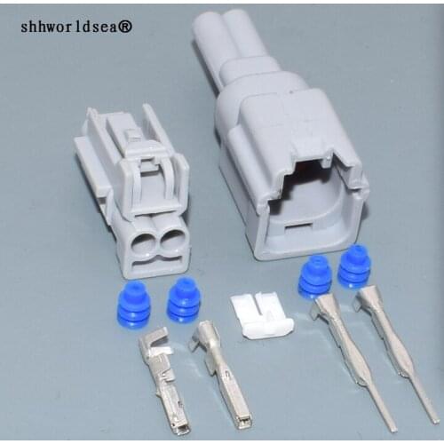 Worldgolden 2 Pin 1.0mm 7282-7770-40 Female Male Automotive Connector Wiring Harness Connector Auto Plug Socket