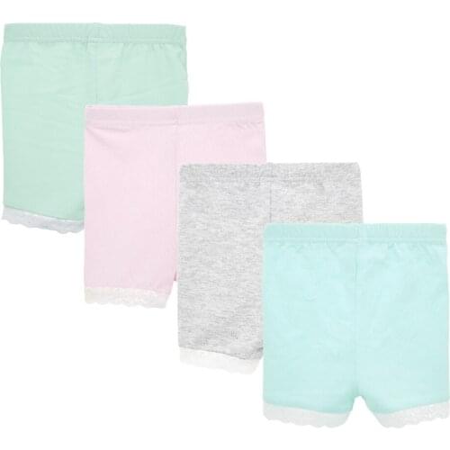 2-5Y Kids Girls Cotton Panties Lacy Children Soft Panties Underwear Baby Girl Classic All-matches Lingerie