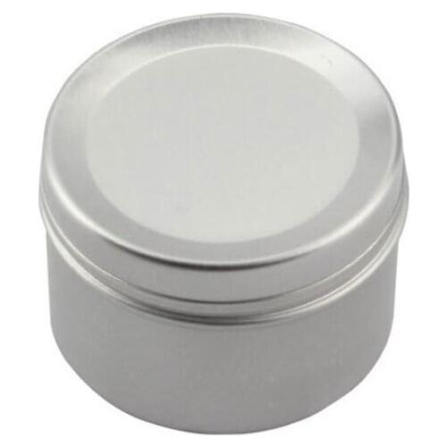 50ml Face Cream Jar Cans Ointment Cream Sample Aluminum Pots Cosmetic Packaging Refillable Cosmetic Bottle 50pcs/lot