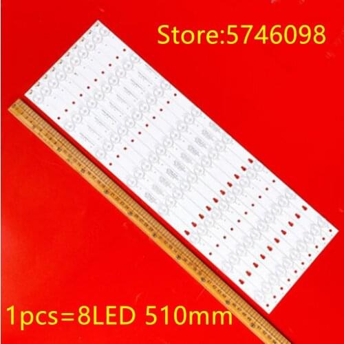 510mm LED Backlight Strip For LT-49C550 30349008202 LE49D8-01(A) LCD490DUY-SHA2 LE50D8-03 30350008203 LC490DUJ-SGE3