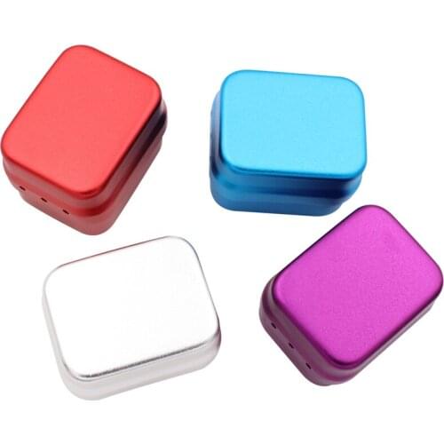 Aluminum Dental Disinfection Box Autoclave Sterilizer Case Burs Endo Files Holder 30 Holes Polishing Drill Holder For Burs