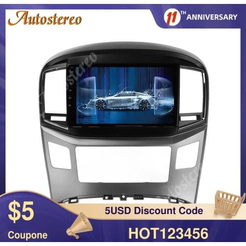 Android 9.0 4GB+64GB Car Radio GPS Navigator For Hyundai H1 2016-2019 Auto Stereo Head Unit Radio Recorder Multimedia Player ISP
