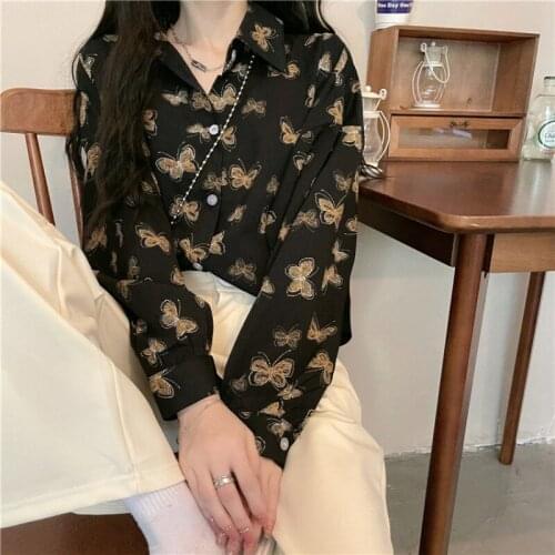 Cheap wholesale 2021 spring summer autumn new fashion casual ladies work women Blouse woman overshirt female OL At7260M