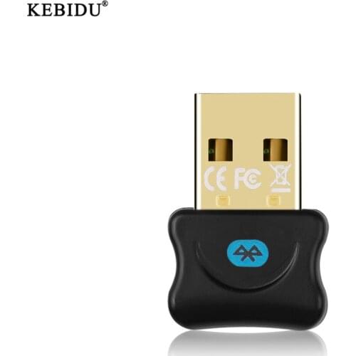 Kebidu USB Bluetooth 5.0 Adapter Receiver Wireless Mini Bluetooth Dongle Receiver For PC Laptop Mouse Keyboard Accessories