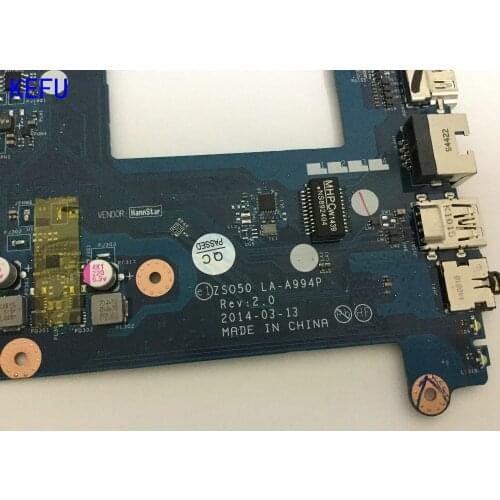 KEFU STOCK 100% NEW , ZSO50 LA-A994P Laptop motherboard SUITABLE for HP 15-R 15T-R NOTEBOOK PC ,ON BOARD PROCESSOR