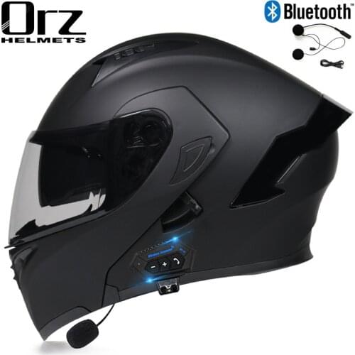Motorcycle Helmets Modular Dual Lens Motocross Helmet Full Face Safe Helmet Flip Up Moto Bike Helmets Motocross