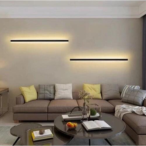 Nordic Minimalist LED Wall Lamp Bedside Wall Light Bathroom Mirror Light Aisle Bedroom Sconce Outdoor Waterproof IP65 Wall Light