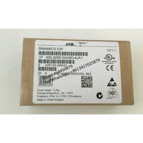 NEW&ORIGINAL SINAMICS IOP FOR SIE 6SL3255-0AA00-4JA1