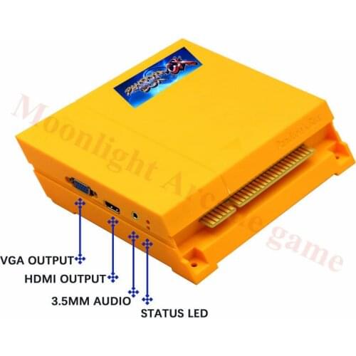 New 3H Original Pandora BOX CX 2800 IN 1 Game Board Jamma Version Retro Arcade Cartridge CGA CRT VGA HDMI LCD