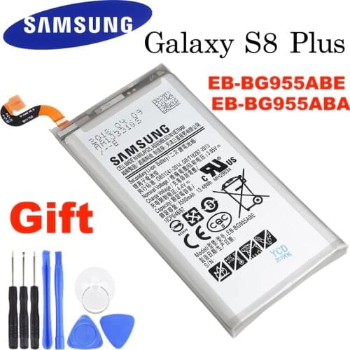 SAMSUNG OrIginal Battery EB-BG955ABA EB-BG955ABE 3500mAh For Samsung Galaxy S8 Plus+ G9550 G955 G955F/A G955T G955S G955P +Tools