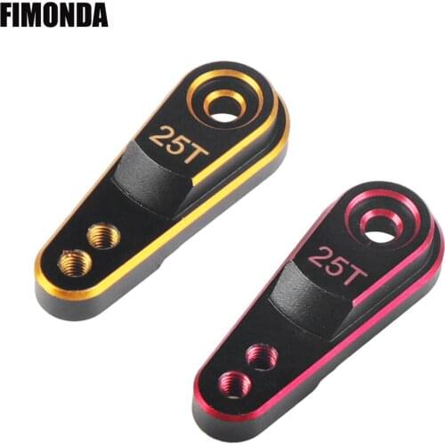 TRX-4 Aluminum Alloy 25T M3 Steering Link Servo Arm for 1/10 RC Crawler Car Traxxas TRX4 Metal Upgrade Parts