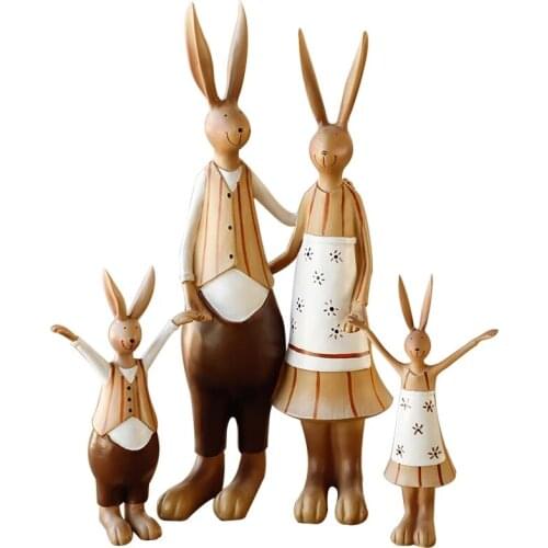 Craft Resin Figurine Gift Desk Cute Creative Simple Living Room Figurine Office Accessories Dekoration Home Decoration DF50BJ