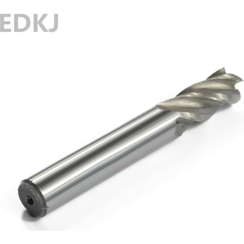 1pcs HSS high-speed steel stand milling cutter four-edged end mill 2.0mm-12mm carbide straight handle four-edged milling cutter