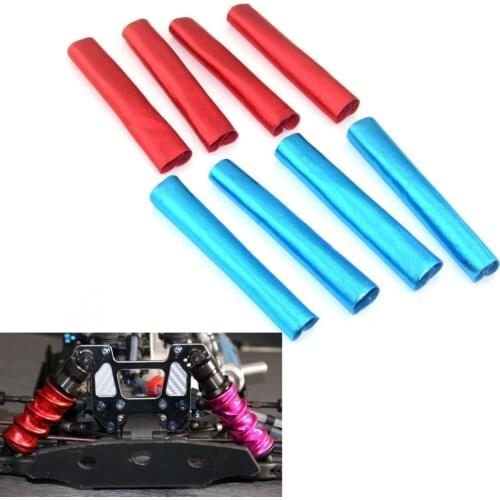 4Pcs shock ABSORBER COVER absorption cover dust-proof 1/10 off road car Truck RC car parts for hsp 106004 108004 122004