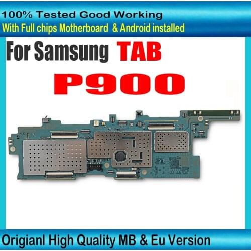 Factory original logic board for Samsung Galaxy Note Pro 12.2 P900 motherboard With Chips Android Logic main board Eu Version