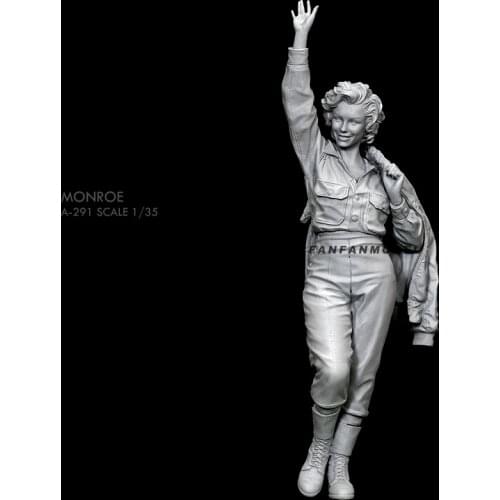 1/35 Resin figure model kits Monroe self-assembled A-291