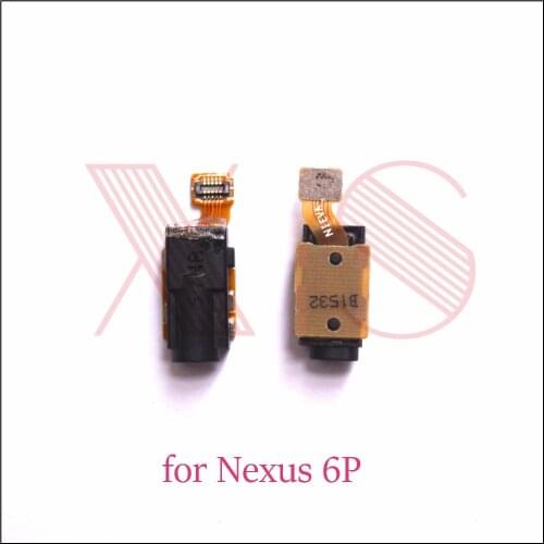 1pcs New Replacement earphone Headphone Jack Connector Port flex cable for Huawei Google Nexus 6P