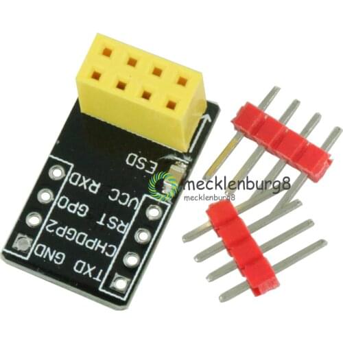 5 pieces. for ESP-01 Esp8266 ESP-01S model ESP8266 serial adapter layout WiFi transceiver module Breakout UART module