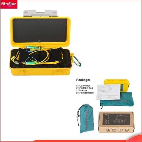 500m 1KM 2km SC APC to SC APC OTDR Zone Eliminator Fiber Optic OTDR Launch Cable Box SC/APC-SC/APC Single-Mode Fiber Rings