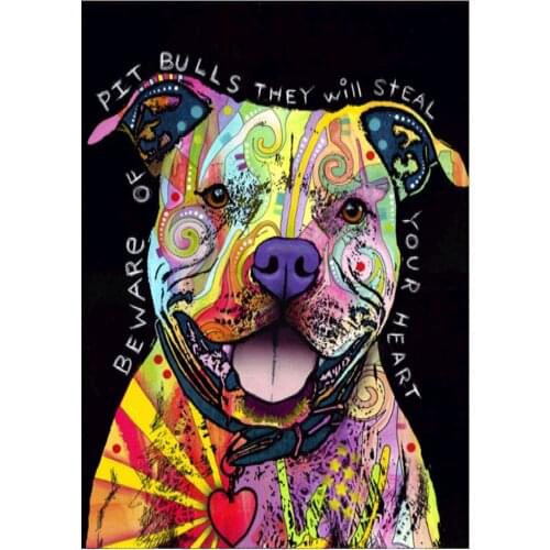 5D new full diamond cartoon dog mosaic diamond painting embroidery decoration home decoration