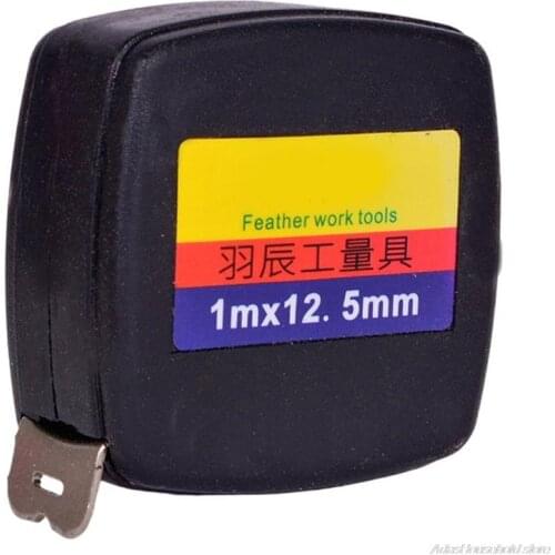 FreeShip Portable Tape Ruler Carbon Steel 1 Meter Mini Pocket Tape Ruler Measure Retractable Ruler Tape Boay Measuring wholesale