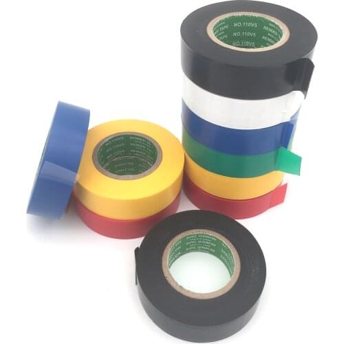 18mmx27m PVC Electrical Tape Electrical Insulation Adhesive Tape Waterproof Repair Tape for Cable Wiring Loom Harness Tape