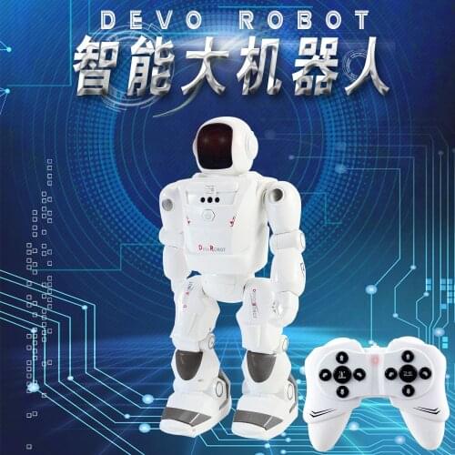 Intelligent Infrared Remote Control Induction Robot Programming One Click Demo Walk Glide Switch Dancing Puzzle Education RC Toy