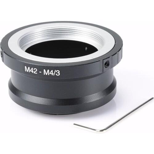 Lens Adapter Ring M42-M4/3 For Takumar M42 Lens and Micro 4/3 M4/3 Mount Adapter with Tripod Mount GF3 G3 E-P3