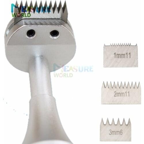 Paint film cross-cutting blade Baige knife accessories QFH adhesion tester 1mm 2mm 3mm 11-blade 6 teeth