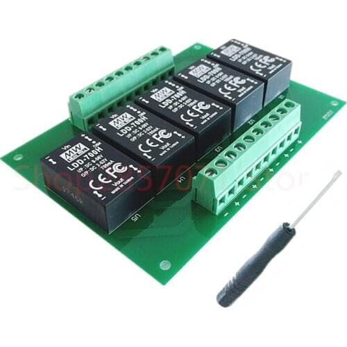 Meanwell LDD 5UP 700H DC - DC Constant Current Step-Down LED Driver +PCB