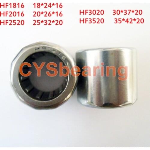 1pc HF1716 HF1816 HF2016 HF2520 HF3020 HF3520 Single Way Needle Bearing One Way Roller height 16mm 20mm