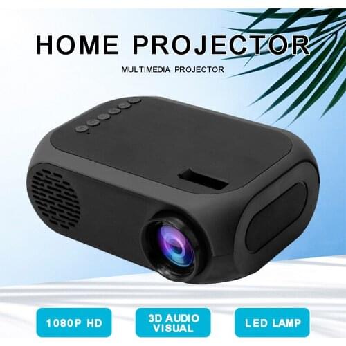 For Meeting Camping Home 1pc Household USB Multimedia Player Portable Mini 1080 HD LCD Projector Mayitr