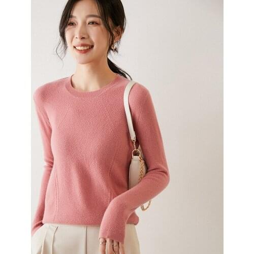Pink wool cashmere sweaters women knitted turtleneck pull femme hiver oversized fashion autumn winter warm uppper undertakes