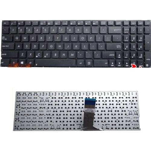 SSEA New US Keyboard for ASUS F555 F555L F555LA F555LD F555LN F555LP X555 X555L X555Y A555L K555L X555L W509 W519 VM510