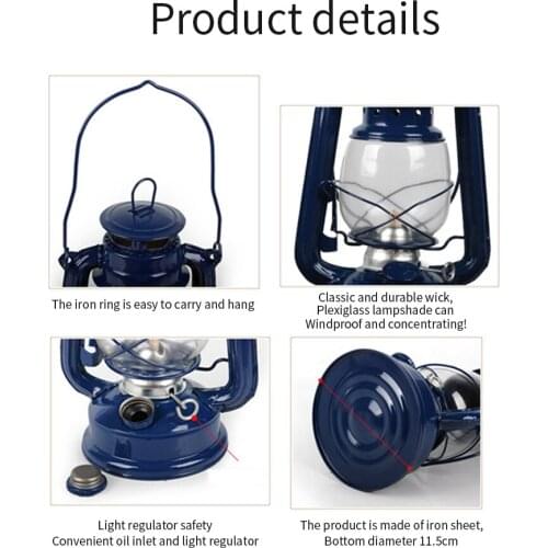 Camping Light Tent Light Outdoor Night Light Garden Light Vegetable Oil Kerosene Night Light Outdoor Camping Light Camping