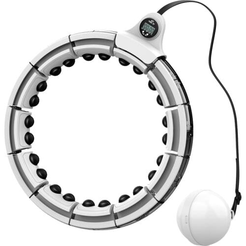 Smooth sliding intelligent hula ring burning grease thin waist magnet hula ring steel bearing thin waist fat burning weight loss