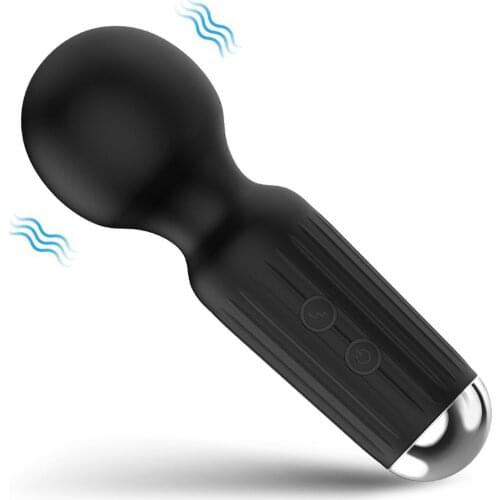 Women Masturbator Fidget Toy Personal Wand Massager Portable Small G-Spot Clitoris Stimulator Quiet AV Vibrator Couples Sex Toys