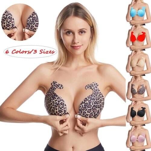 1 Pair Kawaii Dolphin Women Bra Silicon Strapless Invisible Push Up Bra For Wireless Self Adhesive Bralette Reusable Bra Pads