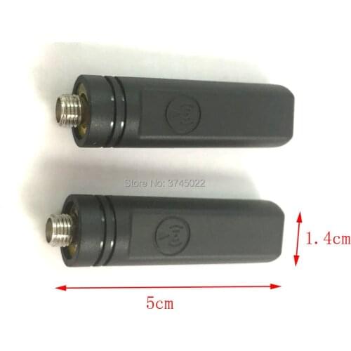 1pcs UHF 4g Walkie Talkie Interphone Antenna 3dbi 900-2400 mhz With Sma Female Jack 5cm Black