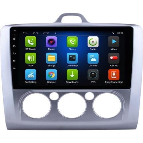 10.2"Android 10 ! Car DVD PC Multimedia DVD Player GPS Navi Stereo Radio Fit Ford Focus EXI MT MK2 MK3 2004-2009 -2011 OBD2 DVR