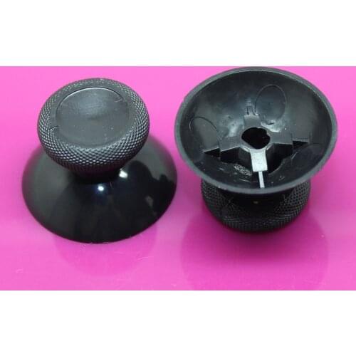 2pcs Black 3d Analog Joystick Stick for XBox One X Elite S Slim Controller Analogue Thumbsticks Caps Mushroom